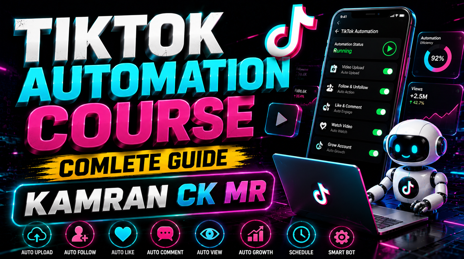 TikTok Automation Course