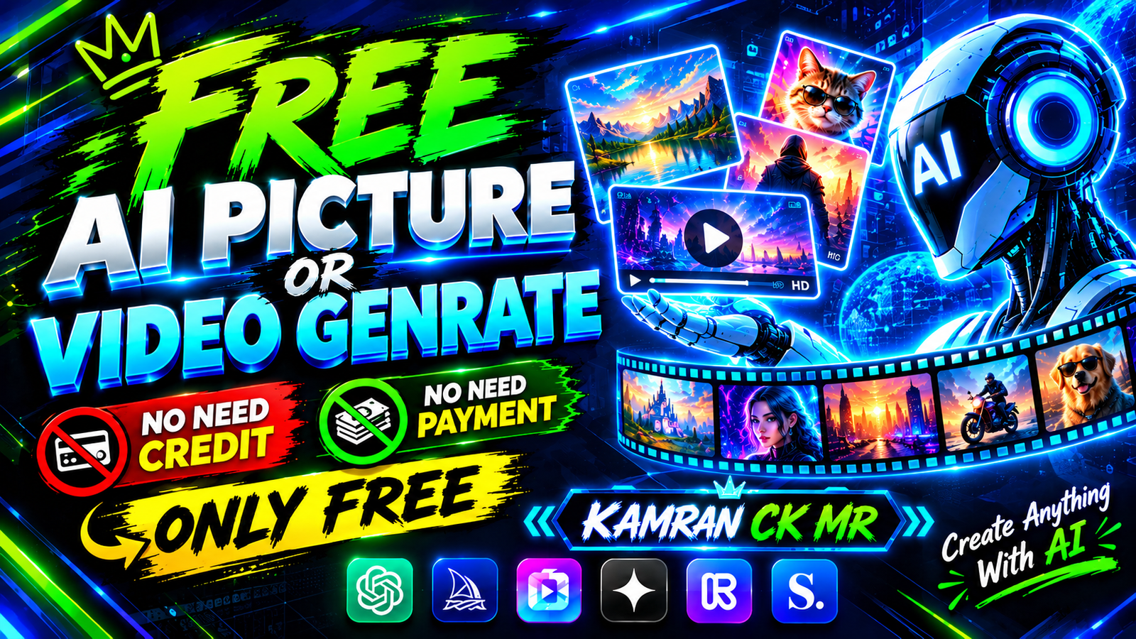 Ai Video Generate Free Unlimited